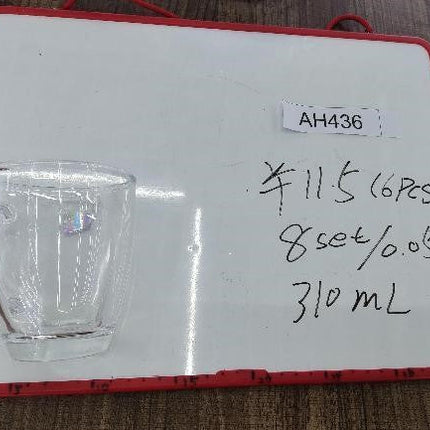 גביע זכוכית 6 יחידות