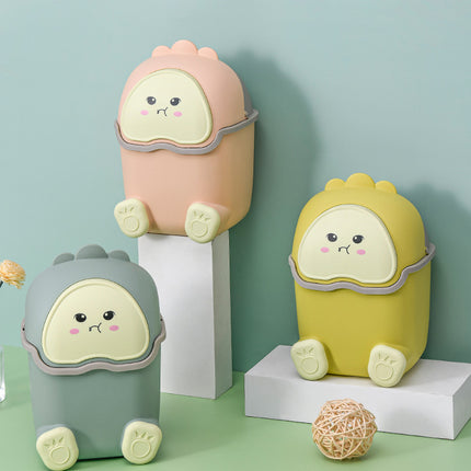 Trash Can On A Table