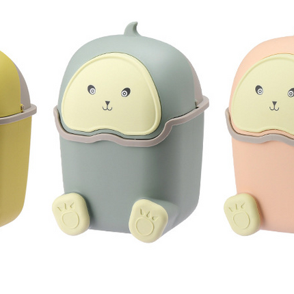 Trash Can On A Table