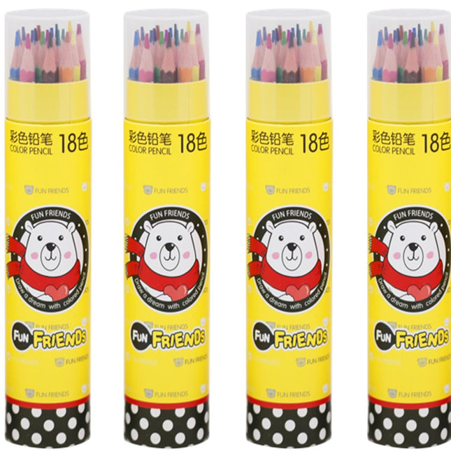 Yellow Tube Woodless Color Pencils