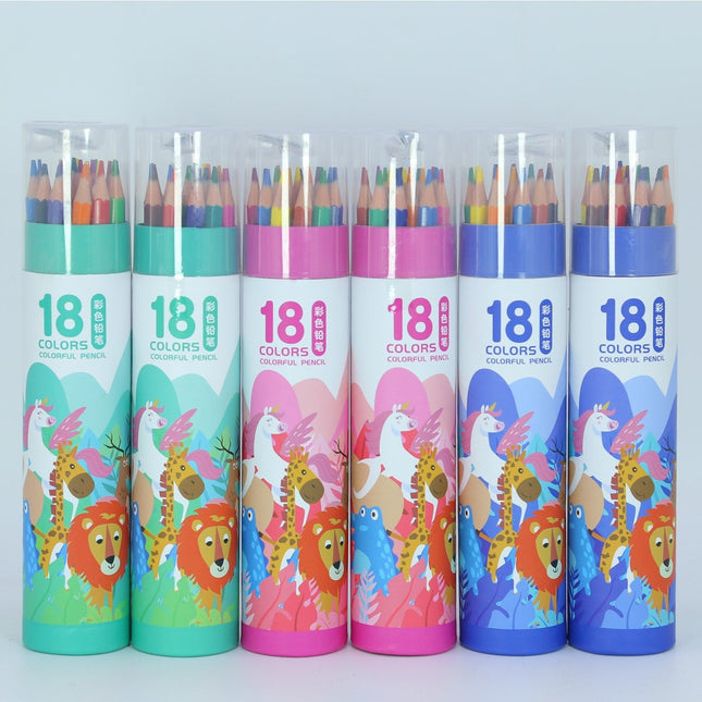 Wood-Free Color Pencils (With Curling Knife)