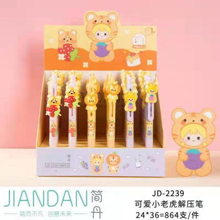 Little Tiger Sliding Decompression Press Pen