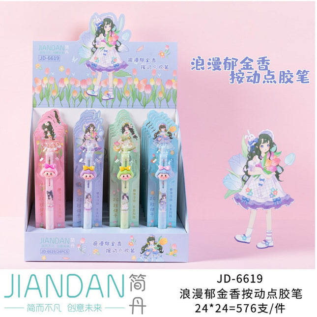 Romantic Tulip Press Dispensing Pen