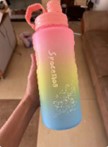Three-Color Gradient Star Cup