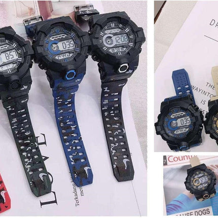 Led Watch 1902-2 הסוואה