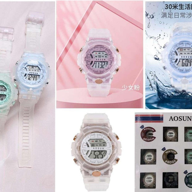 Led Watch 1808-2 שקוף