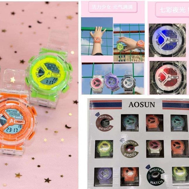 Led Watch 1725 שקוף