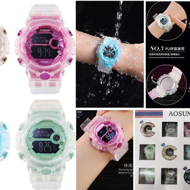 Led Watch 1808 שקוף