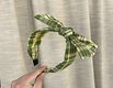 Fabric ribbon bow