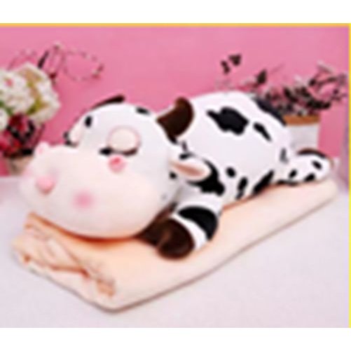 בובת פרה עם שמיכה 55 ס"מ