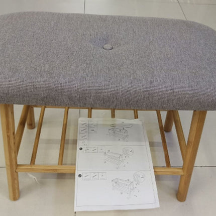 60 Shoe Changing Stool Fabric