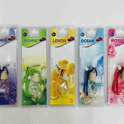 Car Air Freshener Diamond Vase Flower Arrangement