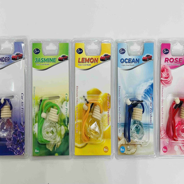 Car Air Freshener Diamond Vase Flower Arrangement