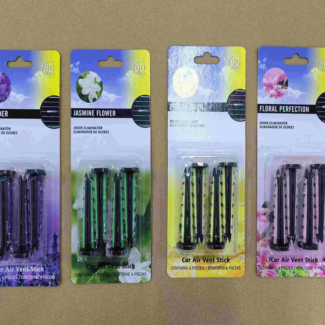 Car Air Freshener 4Pcs Incense Sticks