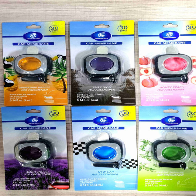 Car Air Freshener Blister Circular Vent Perfume