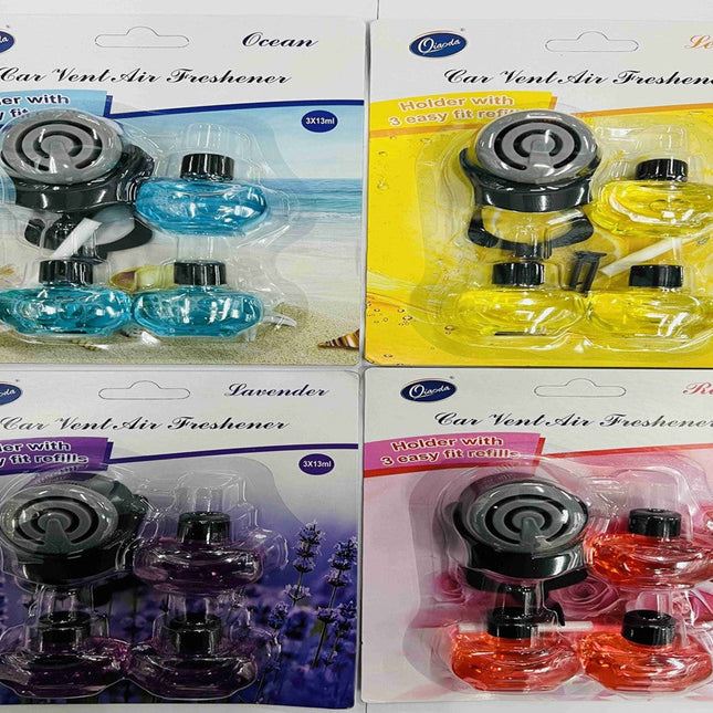 Car Air Freshener 3+1 Air Outlet Perfume