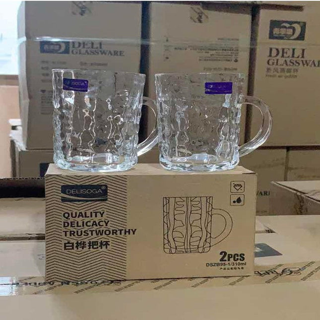 A Hot Glass Cup Dszb95-1 Birch Cup Transparent