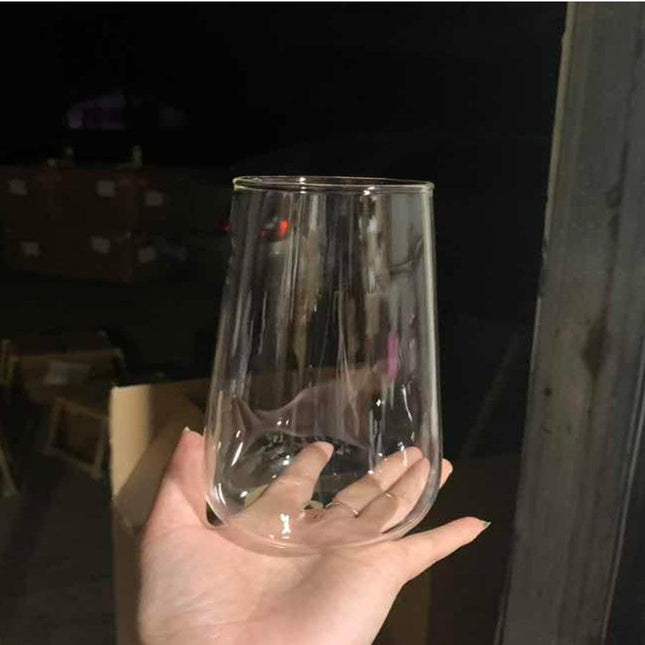 Cold Glass High Borosilicate 500Ml Water Drop Cup Transparent