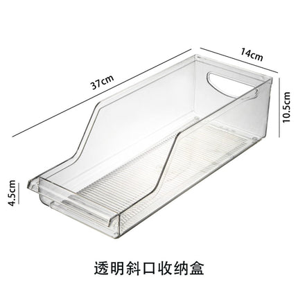 Transparent Oblique Storage Box