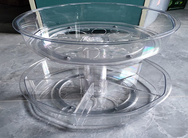 Bottom Layer Of Double-Layer Turntable With Spacer