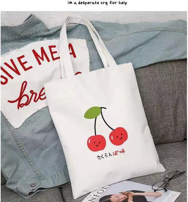 תיק בד עם רוכסן וכיס פנימי