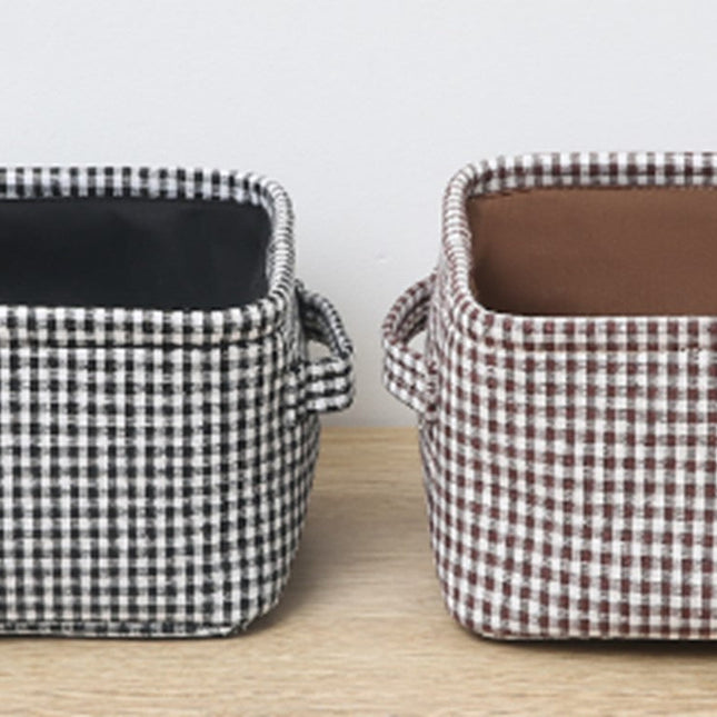 אווה Houndstooth קופסה מרובעת קטנה