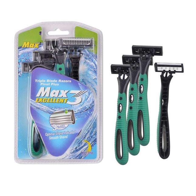 3 Blade 4Pcs Max Razors