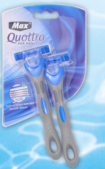 2Pc 3 Blade Razors