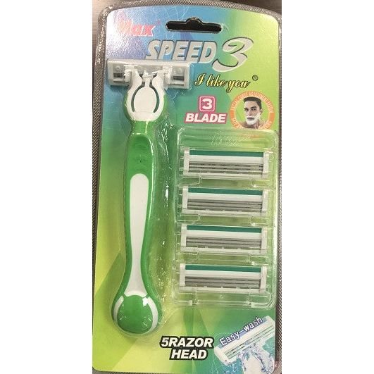 1+5 3 סכיני גילוח