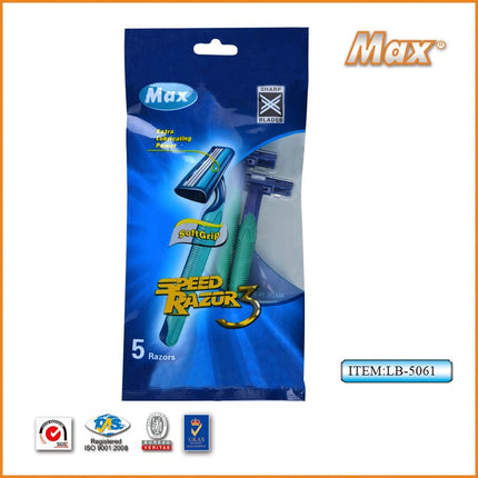 5 יחידות 3 סכיני גילוח