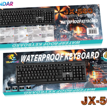 מקלדת חוט Jx-560