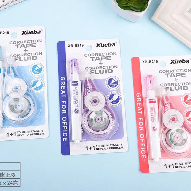 Correction Tape+Correction Fluid
