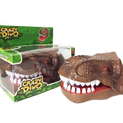 משחק נשיכת דינוזאור בקיעת שיניים