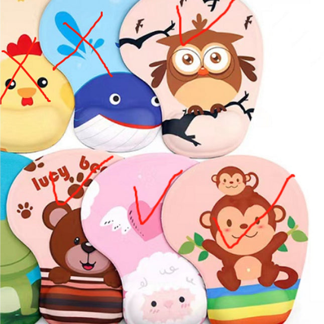 Cartoon Shaped Mouse Pad