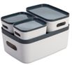 Plastic storage baskets (M)