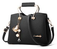 Black women's side bag