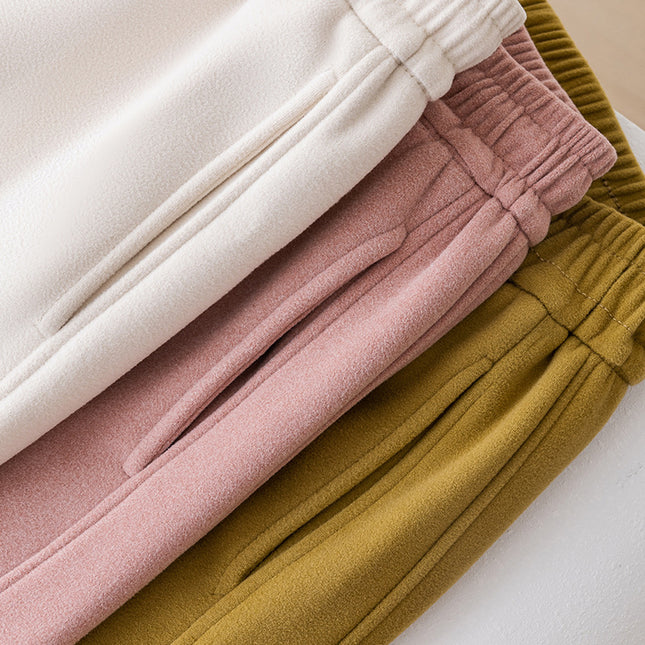 Autumn/Winter Windproof Velvet Harem Pants