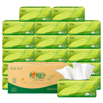 Tissue Paper Tea Language Napkin Toilet Paper Full Box Affordable Commercial Household Embossed Tissue Paper Wholesale Factory On Behalf Of